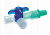 Кран 3-ходовой Дискофикс С 360° синий купить в Тюмени