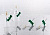Игла-бабочка с луэр-адаптером (21Gх3/4" 19 см, зеленая, 0,8х19 мм) купить в Тюмени