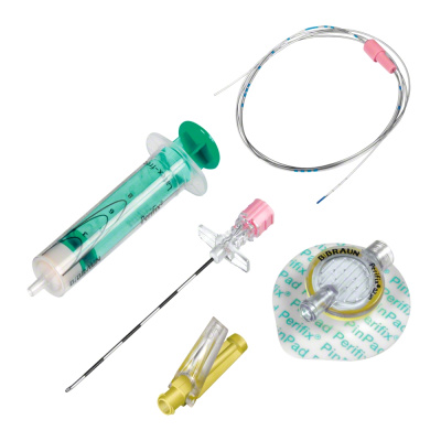 Набор для эпидуральной анестезии Перификс 420 18G/20G, фильтр, ПинПэд, шприцы, иглы  купить оптом в Тюмени