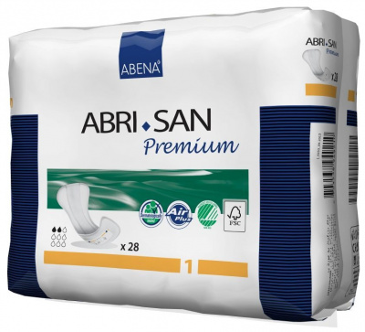 Урологические прокладки Abri-San Premium 1, 200 мл купить оптом в Тюмени
