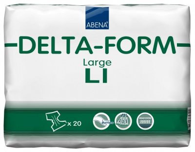 Delta-Form Подгузники для взрослых L1 купить оптом в Тюмени
