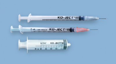 Шприц инъекционный 3х-компонентный с иглой G29 (0,33х12мм) 1мл инсулиновый U-100 — 100 шт/уп купить оптом в Тюмени